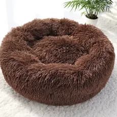 Cama 1m de diâmetro pet grande felpudo
