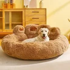 cama pata pet nuvem para cães e gatos caminha vários tamanhos antialérgico