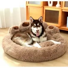 cama pata caminha de cachorro para gato colchonete antialérgico