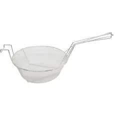 Cestinho Para Fritura Aço Redonda Frita Batata Diâmetro 35cm