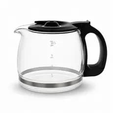 Jarra Para Cafeteira Philco PCF20A Vidro Resistente 20 Xícaras Com Tampa Preta