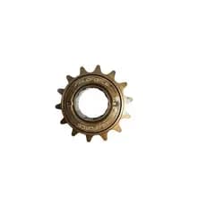 Catraca Roda Livre Single 14 Dentes Bmx Cromada/Dourada Pinhão Sem Marcha