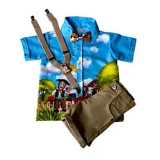 Conjunto Tema Fazenda Zenon Super Luxo Festa Aniversario
