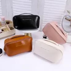 Necessaire Organizadora Maquiagem e Cosmético Feminino ~ Necessaire Para Viagem ~ Necessaire Grande