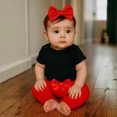 Conjunto Roupa Bebê Menina Body Calça Feminino Algodão Básico Liso infantil Conjuntinho Roupinha PMG
