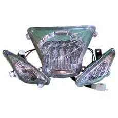 BLOCO DO FAROL E SETAS DE LED PARA BICICLETA ELETRICA VELOSTER