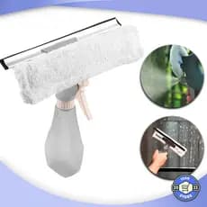 Rodo Limpa Vidros Multifunções 3 Em 1 Mop Borrifador e Rodo Esfrega E Seca Envio Imediato