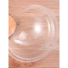 Tampa Boleira 25x25CM Redonda Plástico Protetora De Alimentos Transparente Para Bolos Frutas