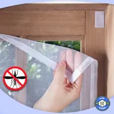 Tela Mosquiteira Janela Anti-inseto Mosquito Pernilongo 150x180 E Fita 1,5m x 1,8m Envio imediato