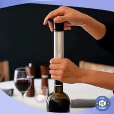 Bomba A Vácuo Que Tira O Ar Da Garrafa De Vinho Aberta Oferta Envio imediato
