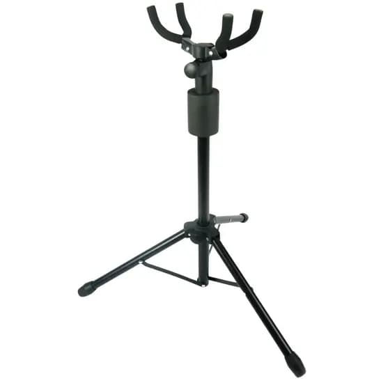 SUPORTE DE CHÃO DUPLO PARA GUITARRA,BAIXO OU VIOLÃO ESTANTE PEDESTAL PARA DOIS INSTRUMENTOS