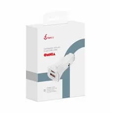FONTE CARREGADOR VEICULO USB-C PD 20W + QC 3.0 CC-K02