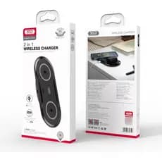 XO-WX025 - Carregador Por Indução Qi 20W 2Em1