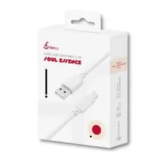 FC10  - Cabo Carregador e de Dados 2.4A Lightning de 1 Metro Fancy