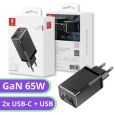 PD65N - FONTE CARREGADOR FANCY 65W TURBO COMPATIVEL COM MACBOOK