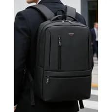 Mochila Executiva Masculina Com Vários Compartimentos Leve Impermeável Universitários Notebook M8022 M8023 M8024 LING
