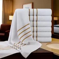 Toalha de Banho Dubai 330g/m² 70x130cm com Alta Absorção Extra Macia Grossa