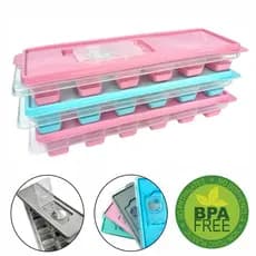 3 Formas de Gelo para Armazenar Papinha de Bebe 100% LIVRE DE BPA