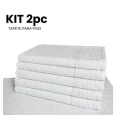 2 Piso Atoalhado Macio Alta Absorção 45x65cm 310g/m²
