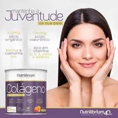 Colágeno Hidrolisado Verisol Ácido Hialurônico Biotina 200g Nutrilibrium