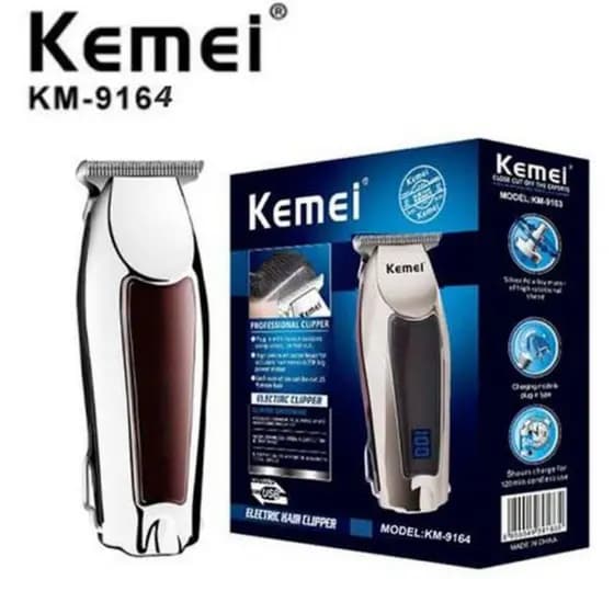 Máquina Sem Fio Para Fazer Barba Cortar Cabelo Acabamento Pezinho Máquina Sem Fio Recarregável