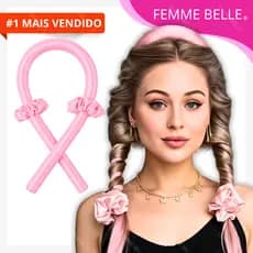Kit Modelador de Cachos em Cetim Sem Calor Heatless Curls + 2 Xuxinhas Anti Frizz