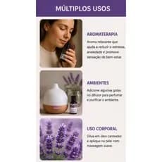 Óleo Essencial 20ml Lavanda | Melaleuca | Citronela | Andiroba | Canela 100% Natural Puro Aromaterapia