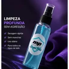 Limpa Telas e Lentes Spray 60 ml Premium Óculos Celular Notebook Monitor TV  Sem Mancha ENVIO RÁPIDO!
