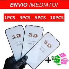 Película de Vidro 3D Para Samsung A06 A16 A26 A36 A55 A56