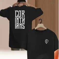 Camiseta Time Premium Camisa Unissex Timão Futebol Corinthians CP Futebol Jogador Adulto Infantil