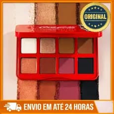 Paleta de Sombras Bruna Tavares 8 Cores Alta Pigmentação + Fixação Longa