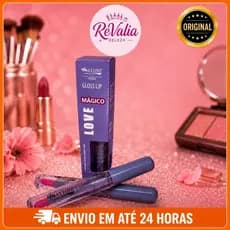 Gloss Max Love Mágico Muda de Cor pH Volumoso Brilho Intenso