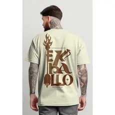 Camiseta Oversized Streetwear Camisa Unissex 100% Algodão Jesus Cristã EkBallo