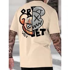 Camiseta Masculina Streetwear Estampada Urso Bear 100% Algodão