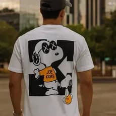Camiseta Masculina Joe Kaws Estilo Urbano