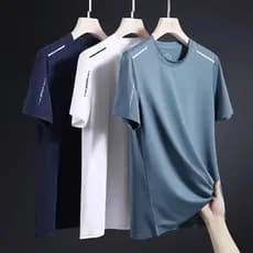 Camisetas Dry Fit Masculina Tecido Furadinho Casual Treino Academia Esportes Exercícios Corrida