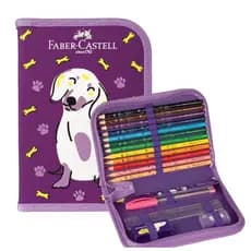 Estojo Escolar Completo Faber Castell, Estojo Escolar Volta às aulas