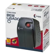Estabilizador ES-300va Monovolt 115v Coletek Preto