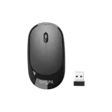 Mouse Óptico sem Fio 1600 dpi 2,0 GHz Preto - Bright unidade