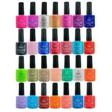 Kit 5 Esmalte Em Gel Sortidas Coloridos Ótima Qualidade - Envio Imediato