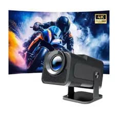 Projetor 4k HD Android Smart Wifi Portátil Bluetooth Hy320 Cinema