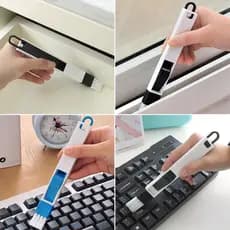 Escova de Limpeza Pá Multiuso Limpa Frestas e Teclado