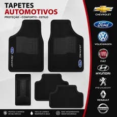 Tapete Belina Ford Automotivo Borracha + Aromatizante