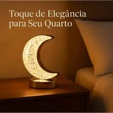 Mini Luminária LED de Mesa com USB
