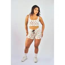 conjunto academia fitness cos alto cordinha regulável