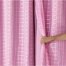 Cortina Blackout PVC Corta Luz Com Voil xadrez 2,80 × 1,70 PROMOÇÃO