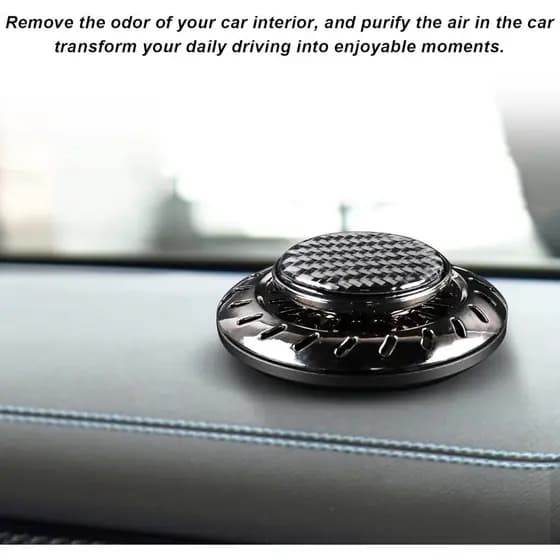 Difusor Solar Para Carro – Aromatizador Automático Rotativo, Cheirinho Duradouro, Ideal Para Eliminar Odores E Perfumar