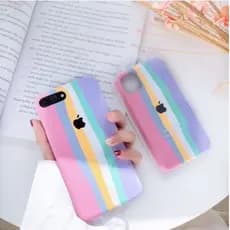 Capa Flexível De Silicone Colorida Com Arco-Íris Para iphone 11 12 pro Max 11 X Xr Xs Max 7 8 Plus 6 6s Enviamos Na HORA!