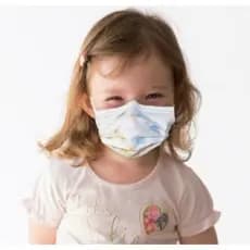 Caixa 50 Máscaras Descartáveis Infantil Tripla C/ Clip Nasal
