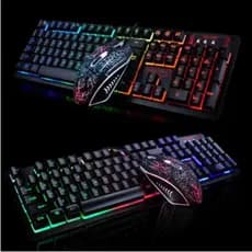 Kit Teclado Gamer De Membrana Usb K13 + Mouse Fortinite Pubg Envio na Hora!